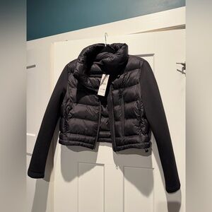 Black Zara  size S Women's Puffer Jacket